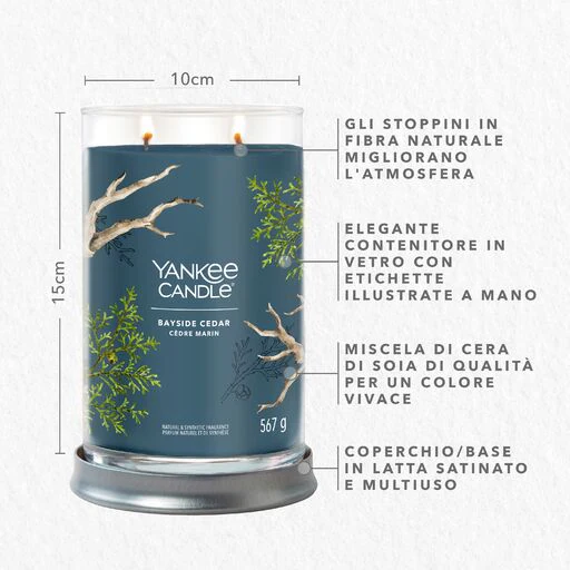 Yankee Candle Signature - Tumbler Grande Bayside Cedar - Image 3
