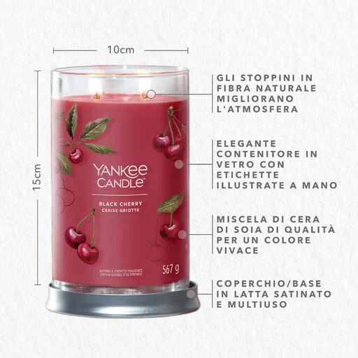 Yankee Candle Signature - Tumbler Grande Black Cherry - Image 3