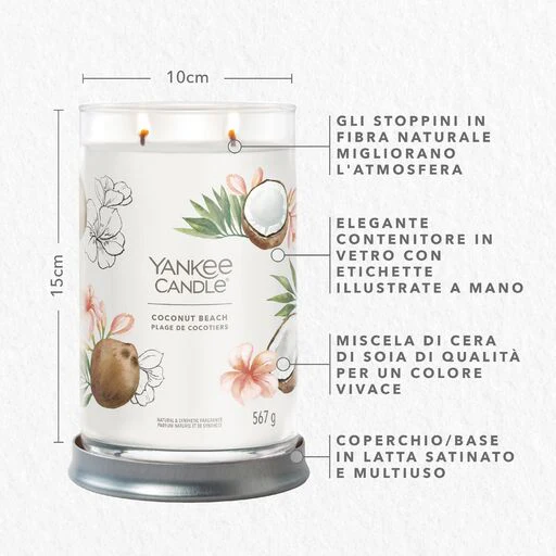 Yankee Candle Signature - Tumbler Grande Coconut Beach - Image 2