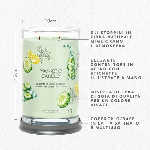 Yankee Candle Signature - Tumbler Grande Cucumber Mint Cooler - Image 2