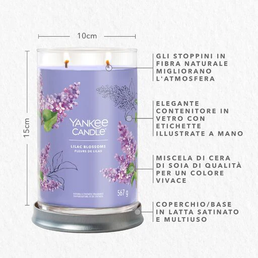 Yankee Candle Signature - Tumbler Grande Lilac Blossoms - Image 3