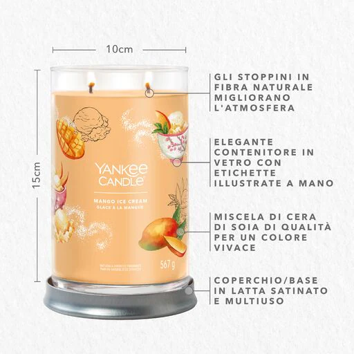 Yankee Candle Signature - Tumbler Grande Mango Ice Cream - Image 3
