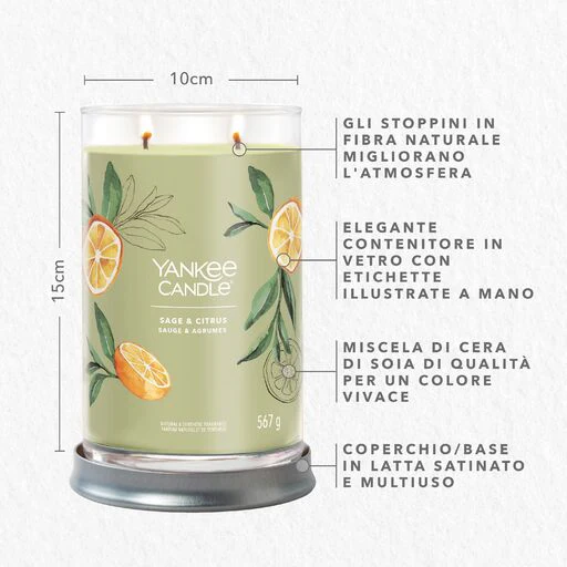 Yankee Candle Signature - Tumbler Grande Sage & Citrus - Image 2